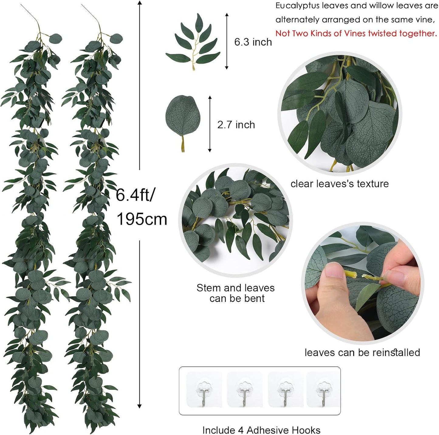 Artificial Large Palm Leaves Tree Plants 29in UV Resistant Greenery | Faux Tropical Monstera Turtle Leaf for Indoor Outdoor Home Garden Hawaiian Luau Jungle Beach Party Spring Summer Decoration