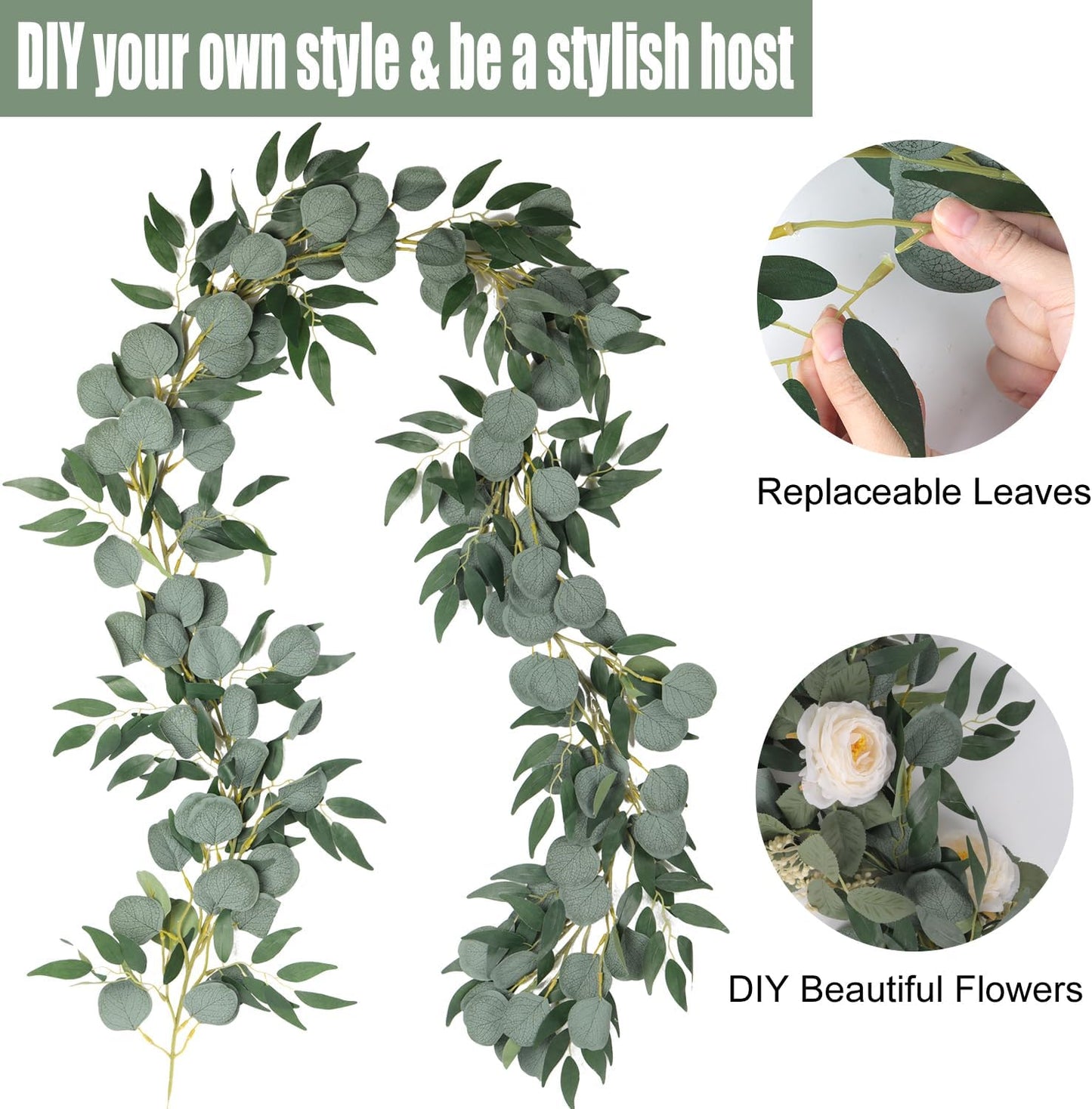 Artificial Large Palm Leaves Tree Plants 29in UV Resistant Greenery | Faux Tropical Monstera Turtle Leaf for Indoor Outdoor Home Garden Hawaiian Luau Jungle Beach Party Spring Summer Decoration