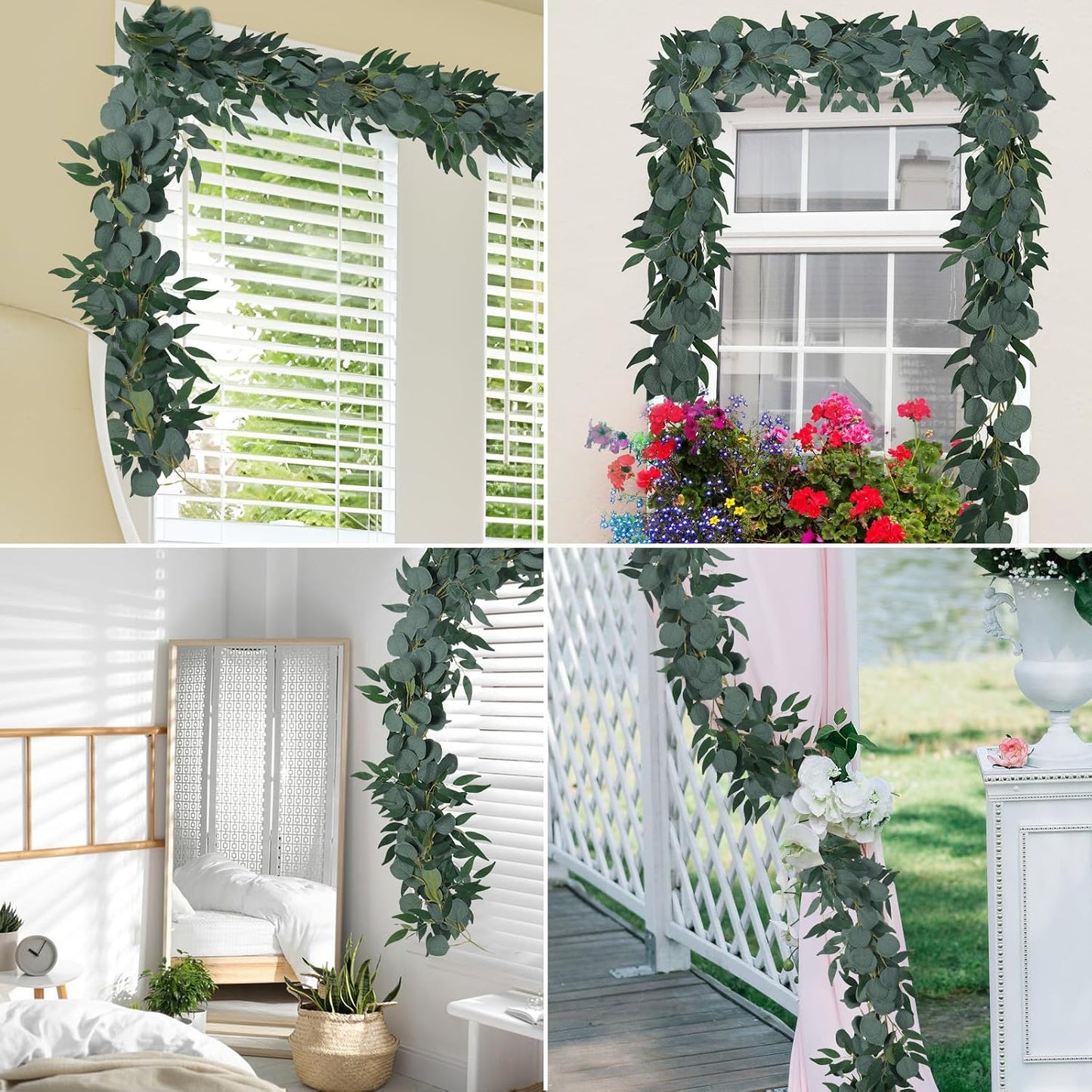 Artificial Large Palm Leaves Tree Plants 29in UV Resistant Greenery | Faux Tropical Monstera Turtle Leaf for Indoor Outdoor Home Garden Hawaiian Luau Jungle Beach Party Spring Summer Decoration