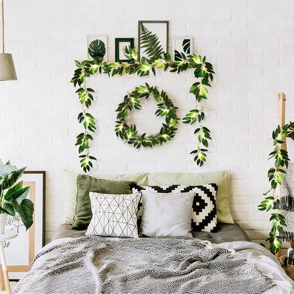 Artificial Large Palm Leaves Tree Plants 29in UV Resistant Greenery | Faux Tropical Monstera Turtle Leaf for Indoor Outdoor Home Garden Hawaiian Luau Jungle Beach Party Spring Summer Decoration