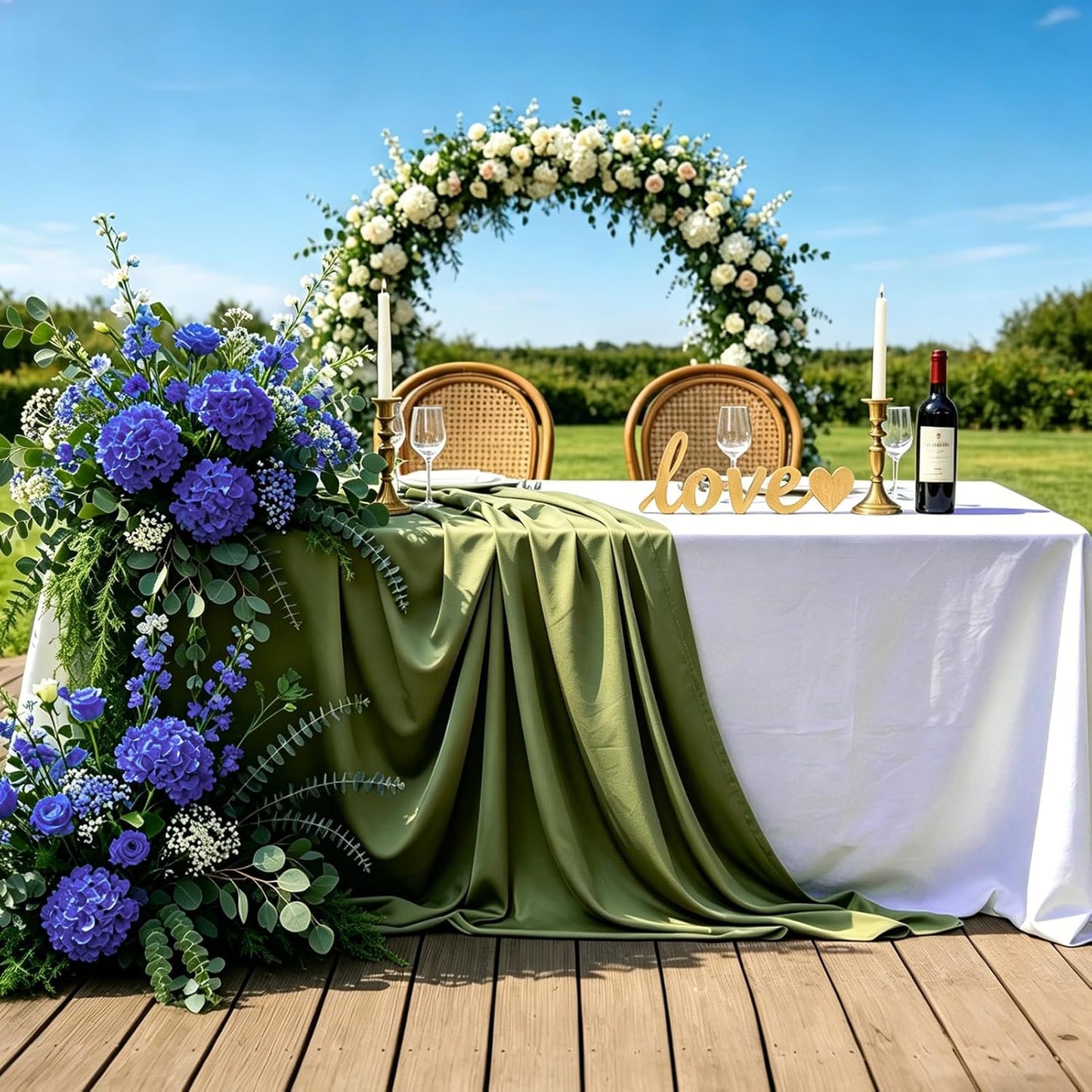 10pcs Hydrangea Artificial Flowers Bulk Heads with Stems Fade-Resistant Reusable for DIY Flower Walls Wreaths Wedding Centerpieces Home Garden Table Party Decoration