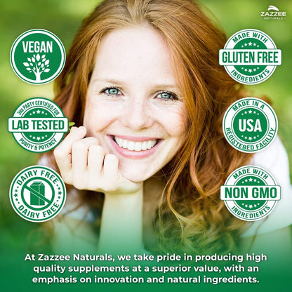 Zazzee Extra Strength Pomegranate 20:1 Extract, 120 Vegan Capsules