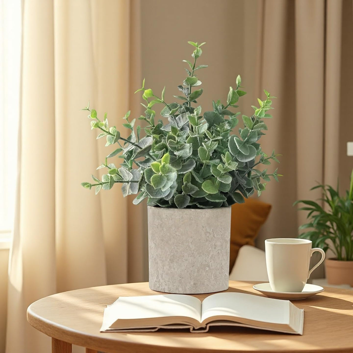 5 Pack Small Fake Plants for Home Decor, Artificial Plants Indoor