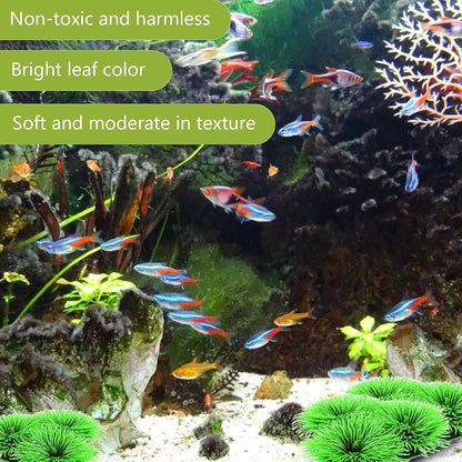 Fish Breeding Grass, Aquarium Fish Tank Plastic Plants Ornamental Fish Betta Resting Spawning Bed Plastic Aquarium Plants Fish Tank Supplies