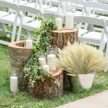 100 Pcs Dried Wheat Stalks Bundle Grass Natural Dried Wheat Sheaves Stems Dried Flowers Arrangement Bouquet for Wedding Party Table Centerpiece Fall Harvest Wreath Boho Decor Farmhouse DIY