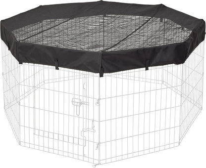 Octagon Exercise Pen Fabric Mesh Top