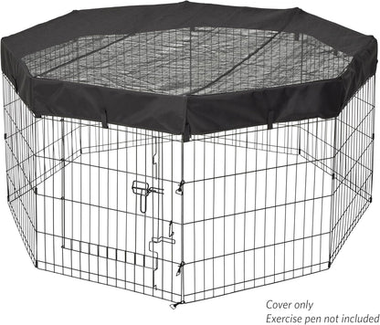 Octagon Exercise Pen Fabric Mesh Top