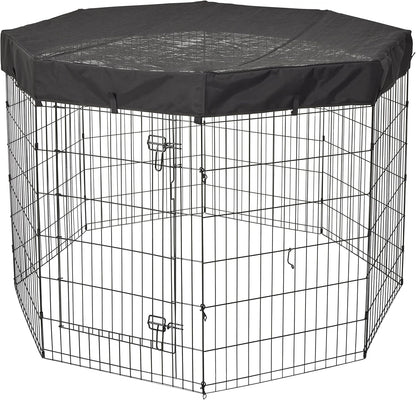 Octagon Exercise Pen Fabric Mesh Top