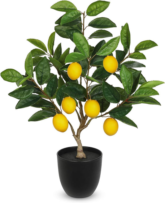 Artificial Potted Plants Small Fake Lemon Tree Artificial Lemon Tree in Pot