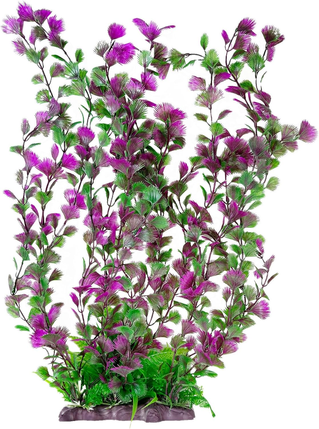 Aquarium Plastic Plants Aquarium Decor Artificial Fish Tank Plants,Tall Fish Tank Decorations, Extra Large Aquarium Plant 20.4-inch Tall,1PCS