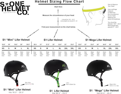 S1 Lifer Helmet for Skateboarding, BMX, and Roller Skating - Colors B