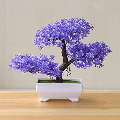 Artificial Bonsai Tree Juniper Faux Plants Indoor Small Fake Plants Decor with Pots for Home Table Office Desk Bathroom Shelf Bedroom Living Room Farmhouse Decorations Wedding Tabletop Gr