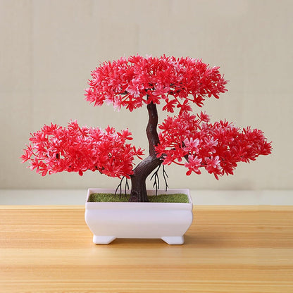 Artificial Bonsai Tree Juniper Faux Plants Indoor Small Fake Plants Decor with Pots for Home Table Office Desk Bathroom Shelf Bedroom Living Room Farmhouse Decorations Wedding Tabletop Gr