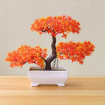Artificial Bonsai Tree Juniper Faux Plants Indoor Small Fake Plants Decor with Pots for Home Table Office Desk Bathroom Shelf Bedroom Living Room Farmhouse Decorations Wedding Tabletop Gr