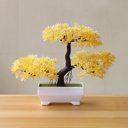 Artificial Bonsai Tree Juniper Faux Plants Indoor Small Fake Plants Decor with Pots for Home Table Office Desk Bathroom Shelf Bedroom Living Room Farmhouse Decorations Wedding Tabletop Gr