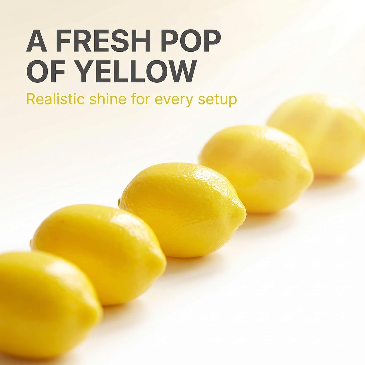 20Pcs Yellow Simulation Artificial Lemon Fake Fruit Disply Home Party Decor Artificial Fruit Trees for Home Decor Artificial Fruit Artificial Plants and Flowers Artificial Plants and Flowers