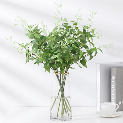 8 pcs White Delphinium Artificial Flowers, 34.25''Artificial Snapdragon Flowers Tall Fake Flowers Silk Flowers Faux Delphinium Bulk for Tall Vase Home Wedding Garden Table Decor (White)