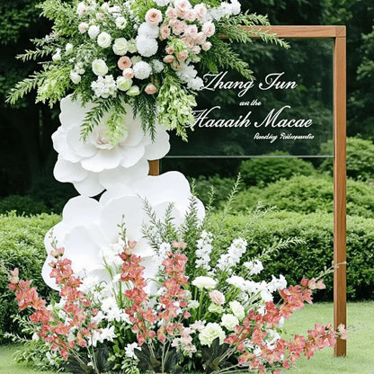 8 pcs White Delphinium Artificial Flowers, 34.25''Artificial Snapdragon Flowers Tall Fake Flowers Silk Flowers Faux Delphinium Bulk for Tall Vase Home Wedding Garden Table Decor (White)