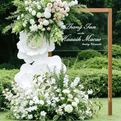 8 pcs White Delphinium Artificial Flowers, 34.25''Artificial Snapdragon Flowers Tall Fake Flowers Silk Flowers Faux Delphinium Bulk for Tall Vase Home Wedding Garden Table Decor (White)