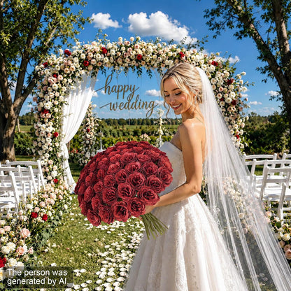 50 PCS Roses Artificial Flowers, Fake Roses with Stem Realistic Blush Silk Rose for DIY Wedding Bouquets Table Centerpieces Arrangements Baby Shower Birthday Home Decor Valentines Day Gift for Her