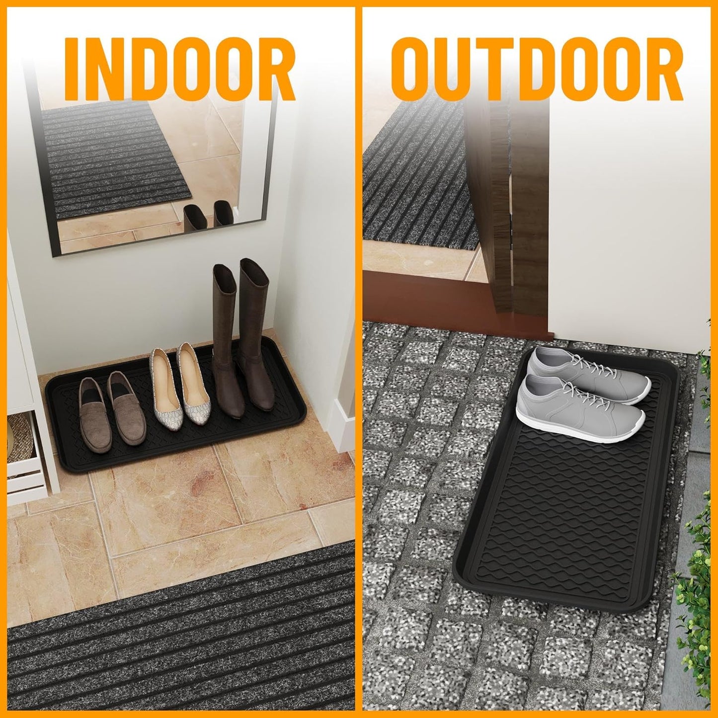 Artificial Grass Puppy Potty Training Pad with Tray, 15" x 30" Reusable Pee Pad for Small Pets and Dogs