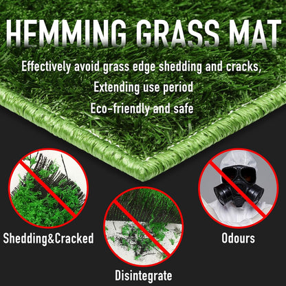 Dog Toilet Indoor Puppy Training Pad, 25''x20'', Dog Potty Pet Training Grass Mat, Removable Waste Tray for Easier Clean Up, Artificial Turf