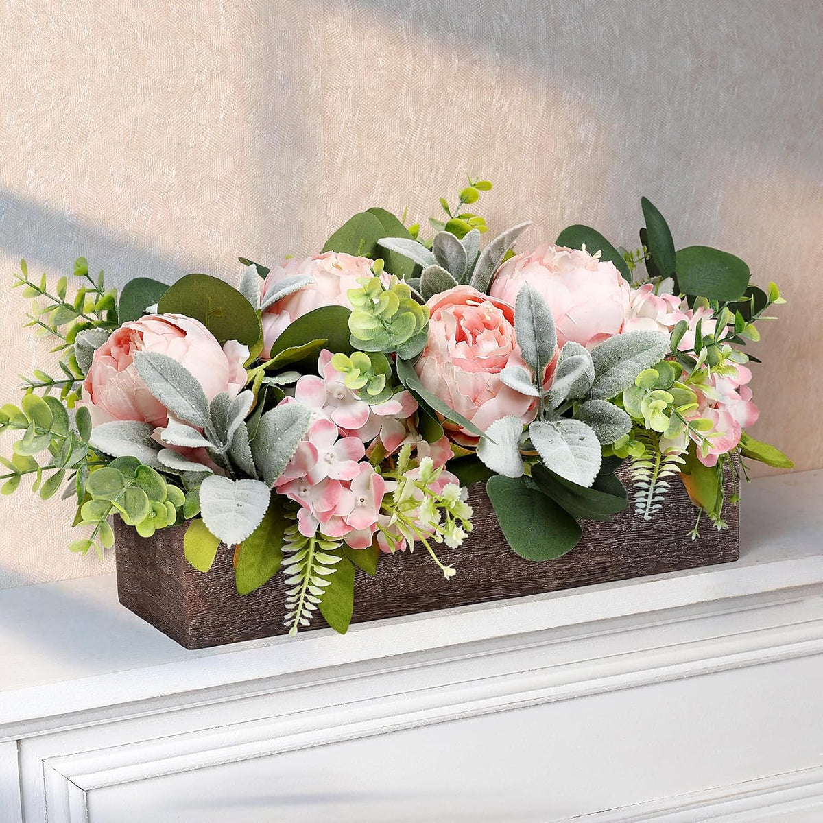 Pre-Made Floral Centerpieces for Dining Table - Pink