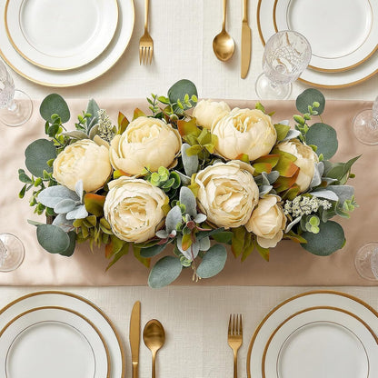 Pre-Made Floral Centerpieces for Dining Table - Pink