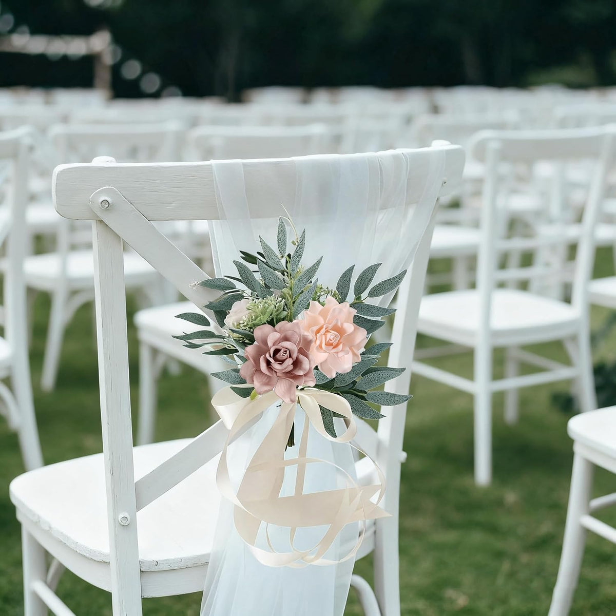 25PCS Gardenia Flowers Artificial 3.15’’ Foam Fake Rose Heads White Faux Gardenia Flowers with Stems for Wedding Bouquet Bridal Shower Party Home Floral Arrangements(White)