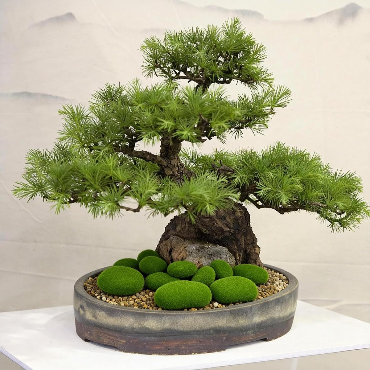 20 PCS Artificial Moss Rocks, 2 Sizes Faux Green Moss Covered Stones, Decorative Moss Rocks for Fairy Gardens, Terrariums, Floral Arrangements, Potted Plants & Crafts