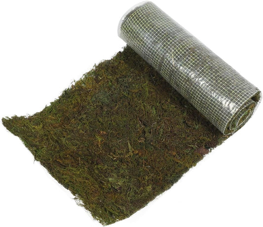 Simulated Artificial Moss Mat for Xmas Window Display, Natural Rug