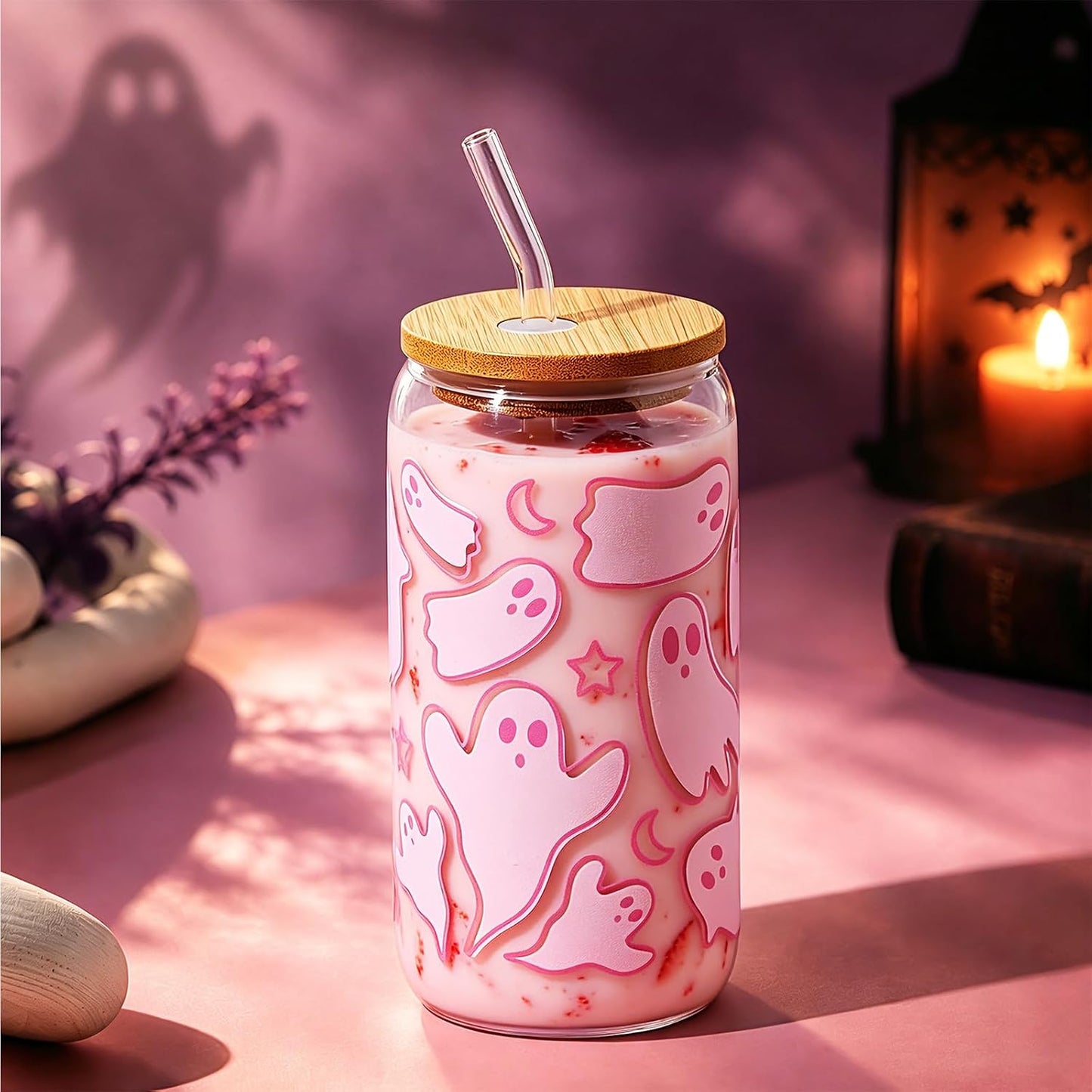 Lemon Glass Cups with Lid and Straw, Cute Lemon Gift for Women | Iced Coffee Tumbler Mug for Birthday Bridal Shower Wedding Summer Party Gift for Women Mom Friends Teen Girls Stuff 16oz