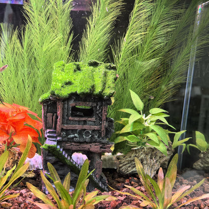 Fish Tank Artificial Silk Green Water Plants Aquarium Decor Soft Grass 3 Pack, 8"