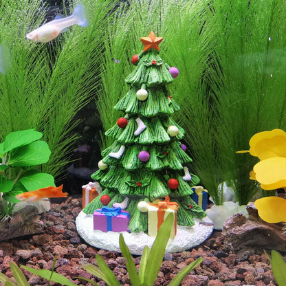 Fish Tank Artificial Silk Green Water Plants Aquarium Decor Soft Grass 3 Pack, 8"