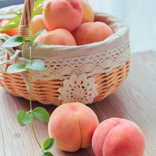 Artificial Peach Pendant 1Pcs, Fake Fruit Simulation Peach String Home Kitchen Party Decorate Lifelike Food Festival Decorations Photo Props