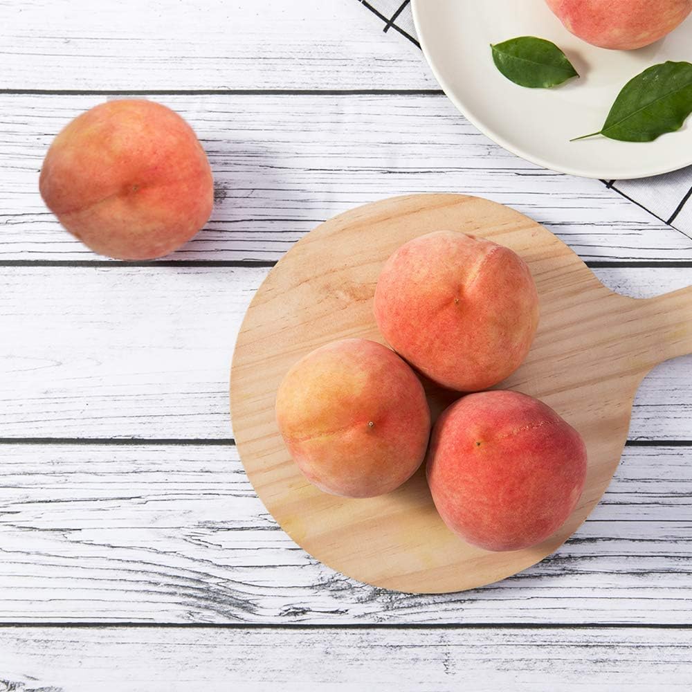 Artificial Peach Pendant 1Pcs, Fake Fruit Simulation Peach String Home Kitchen Party Decorate Lifelike Food Festival Decorations Photo Props