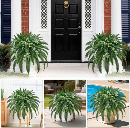 48" Large Fake Ferns Artificial Ferns for Outdoors
