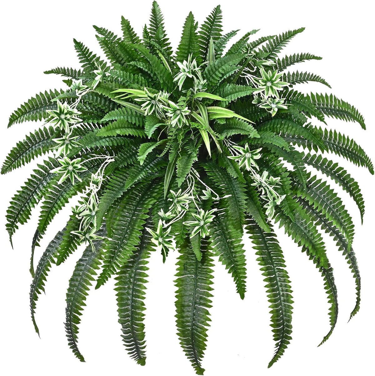 48" Large Fake Ferns Artificial Ferns for Outdoors
