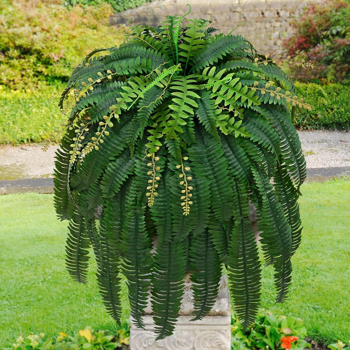 48" Large Fake Ferns Artificial Ferns for Outdoors