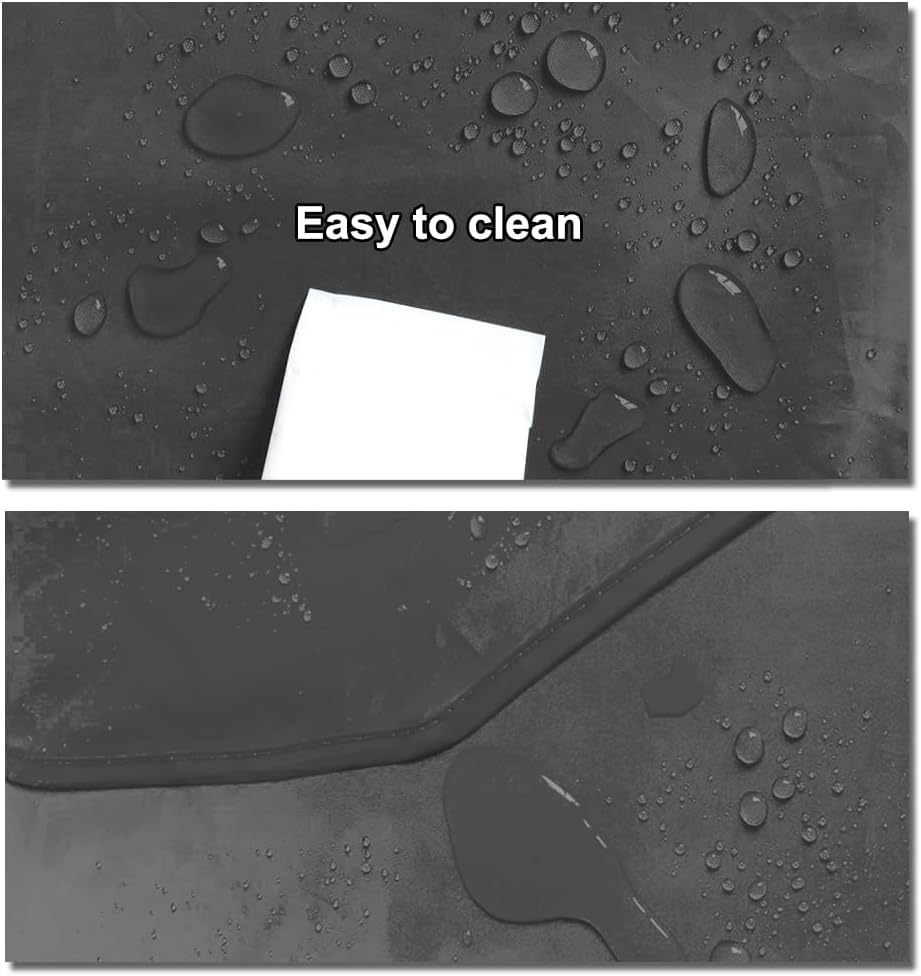 Waterproof Hexagon Playpen Mat Washable Pee Pad Fit with Small Animal Playpen (42.5in x 41in) Reusable Pet Bedding Liner for Guinea Pig, Rabbit, Hamster, Chinchilla, Hedgehog Indoor/Outdoor