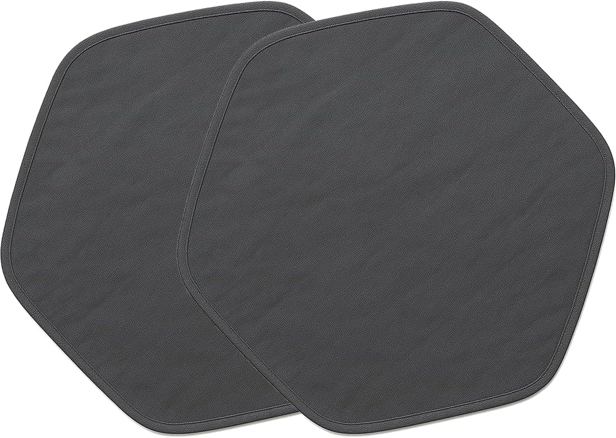 Waterproof Hexagon Playpen Mat Washable Pee Pad Fit with Small Animal Playpen (42.5in x 41in) Reusable Pet Bedding Liner for Guinea Pig, Rabbit, Hamster, Chinchilla, Hedgehog Indoor/Outdoor