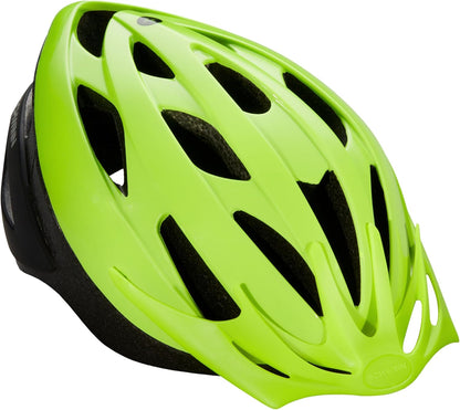 Thrasher Helmet for Adults, Size 58-62 cm for Riders Ages 14+, Microshell, Adjustable Dial & Straps, Interior Padding, Air Vents, Visor, Adult Bike Helmet