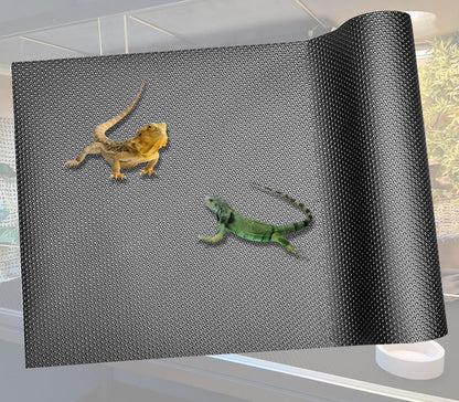 Reptile Carpet Bearded Dragon Tank Accessories for 40 Gallon, 20 Gallon, 50 Gallon,75 Gallon Tank, 17.5x39 Inch Non-Adhesive Reptile Mat Terrarium Liner For Leopard Gecko, Snake, Lizard and Tortoise