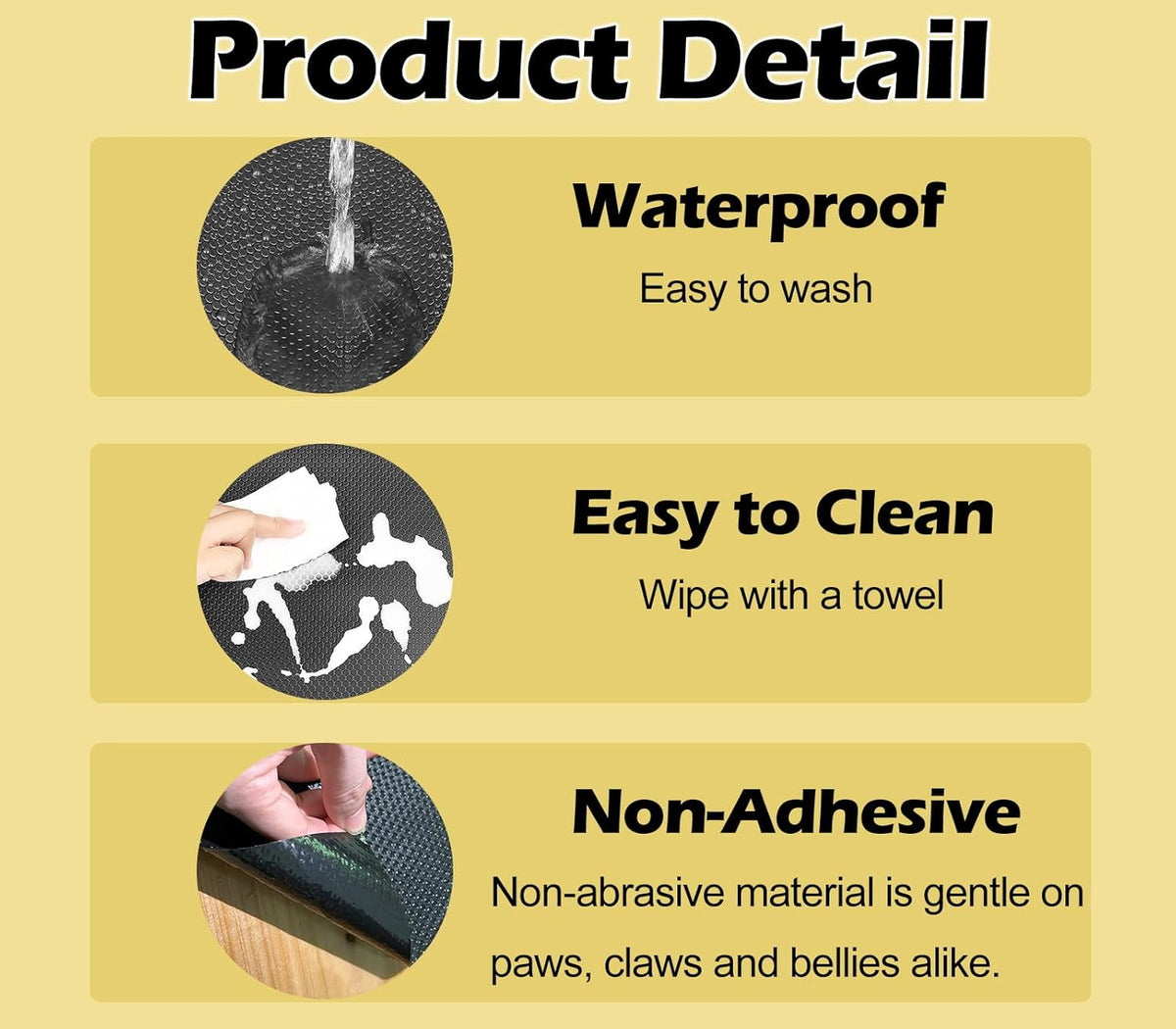 Reptile Carpet Bearded Dragon Tank Accessories for 40 Gallon, 20 Gallon, 50 Gallon,75 Gallon Tank, 17.5x39 Inch Non-Adhesive Reptile Mat Terrarium Liner For Leopard Gecko, Snake, Lizard and Tortoise