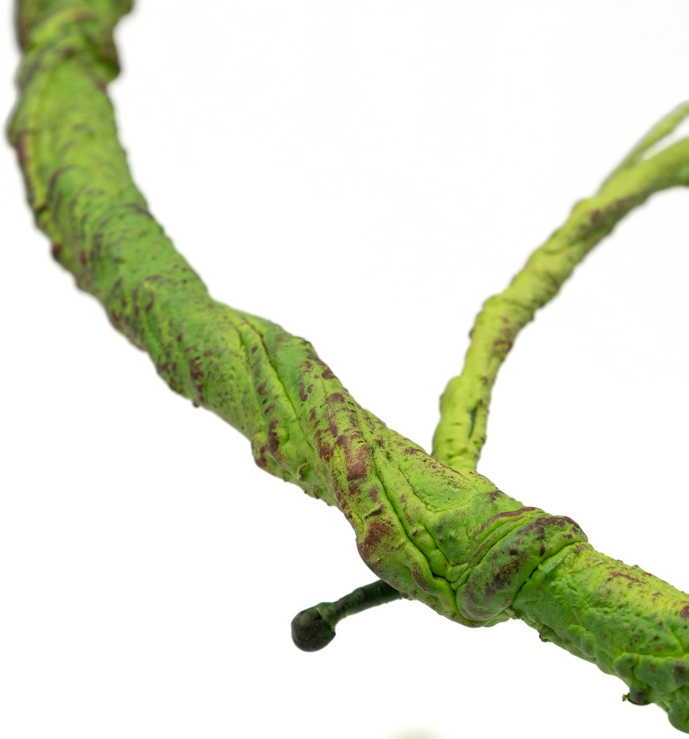 Ultimate Vine for Terrarium Habitat (Brown) | 6 ' Long Large Diameter Foam Vine for Reptile Enclosures, Bendable, Humidity Resistant, Bendy Offshoot Branches