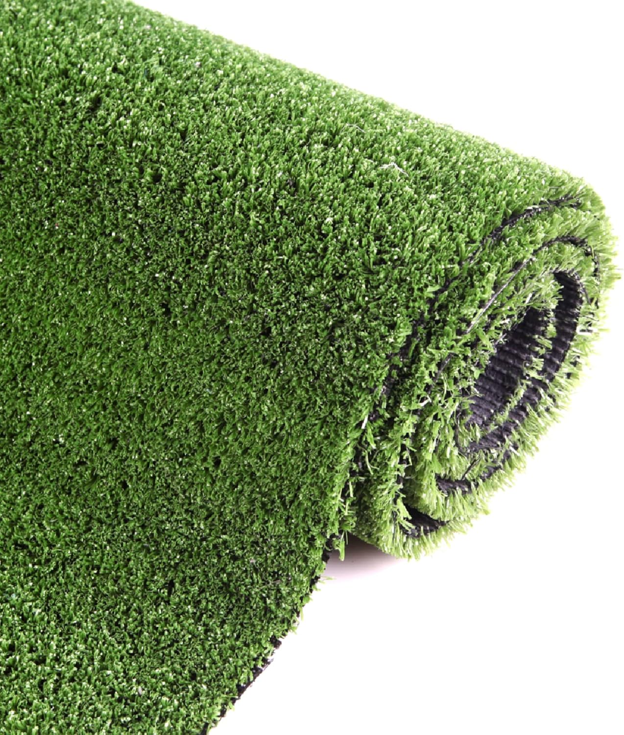 Artificial Grass Turf, 10ft x 10ft 0.4" Pile Height, Indoor Outdoor Fake Astroturf Rug Carpet Mat for Balcony Decor Backyard Patio Backdrop Fence Wall Decorations Dogs