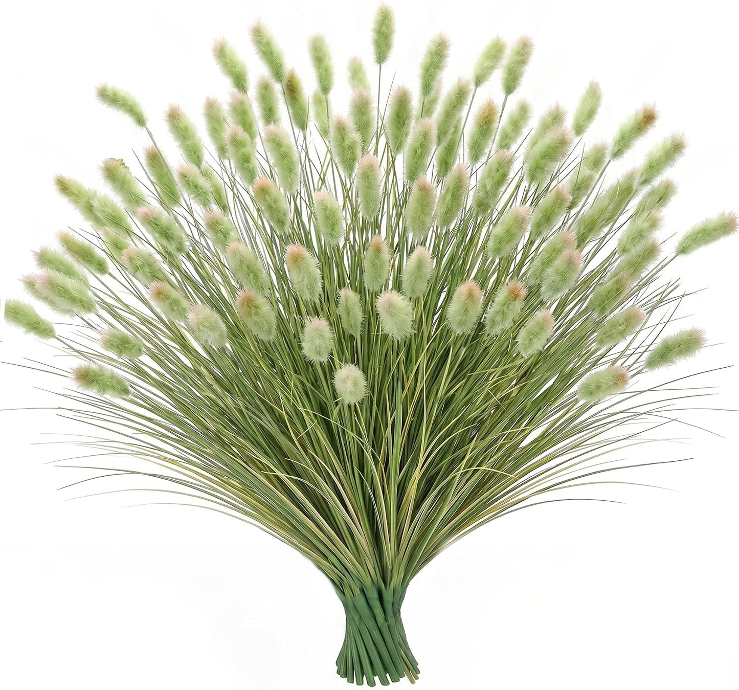 20PCS Artificial Onion Grass Stems 17.7in Faux Greenery Floral Arrangements | Vase filler; Home decoration; Wedding decoration; Bouquet making; Entryway décor; Indoor decoration