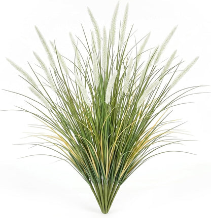 20PCS Artificial Onion Grass Stems 17.7in Faux Greenery Floral Arrangements | Vase filler; Home decoration; Wedding decoration; Bouquet making; Entryway décor; Indoor decoration