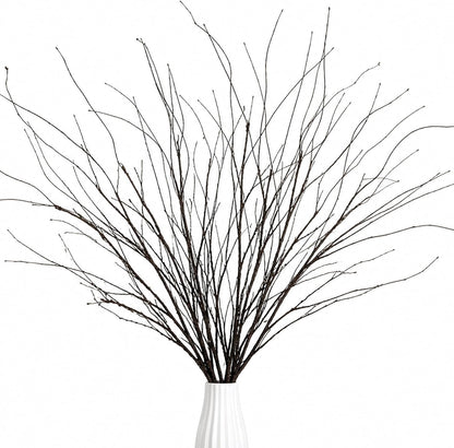 Curly Willow Branches - Artificial Twigs for Vases 30 Inches | Faux Branches Decorative Sticks, Dried Tree Branch Decor Stems DIY Crafts, Garden, Home, Hotel, Farmhouse Vase Decor