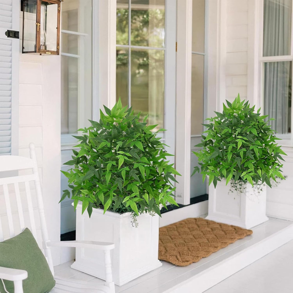 8FT Artificial Banana Tree, Tropical Plant, Large Faux Plant Outdoor